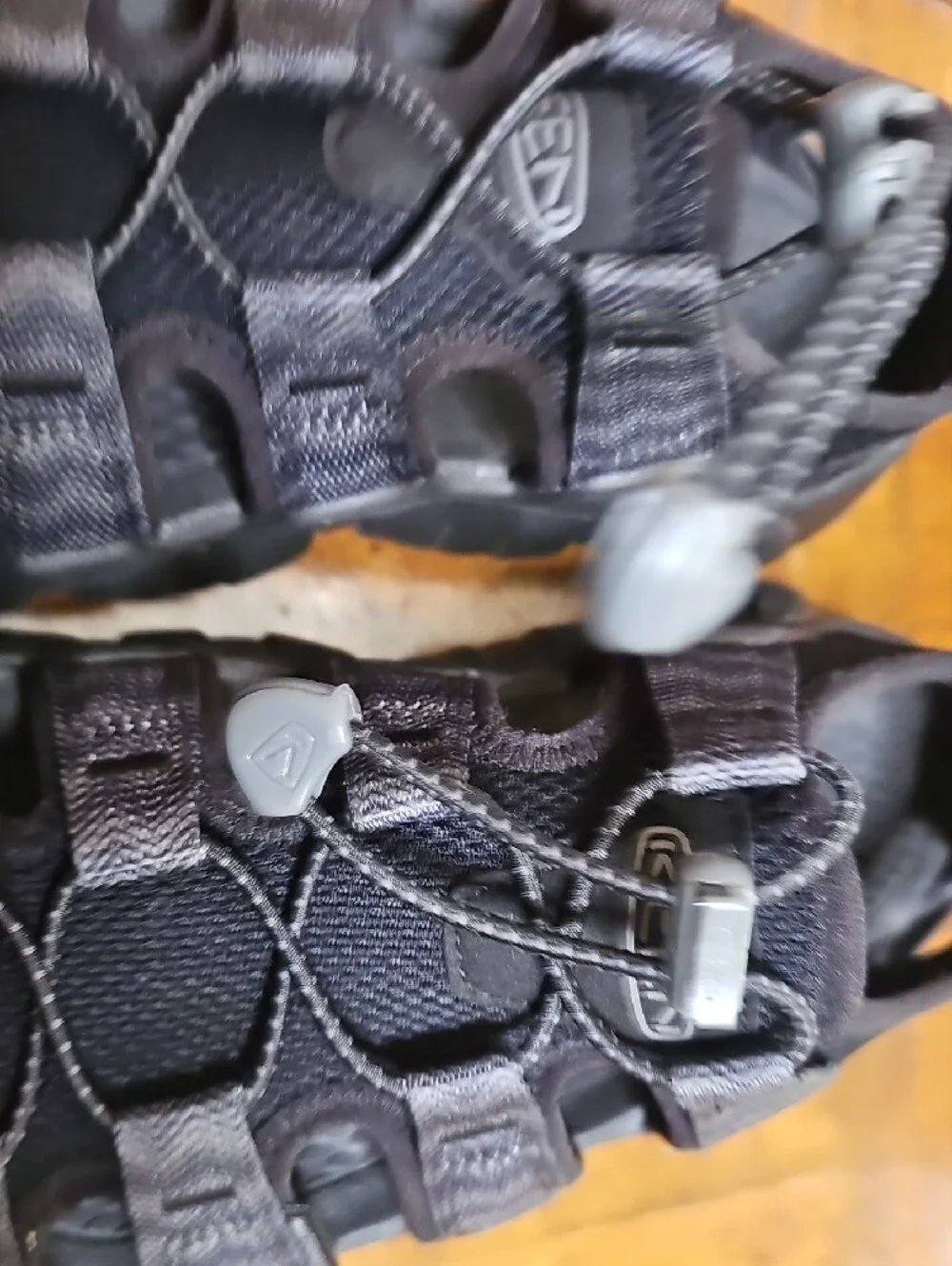 Keen Men’s Black Closed-Toe Hiking Sandals
